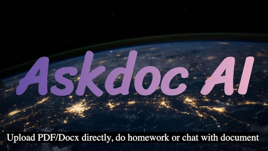 AskDoc: AI Document Processing Tool Powered by ChatGPT