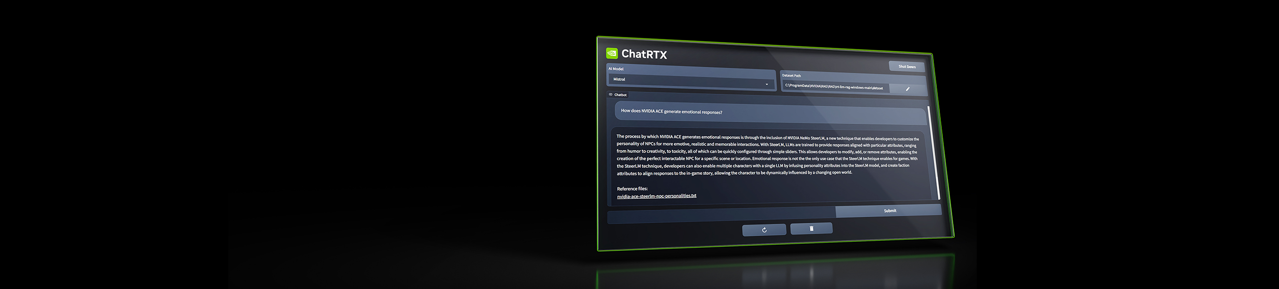 Build a Custom LLM with Chat with RTX