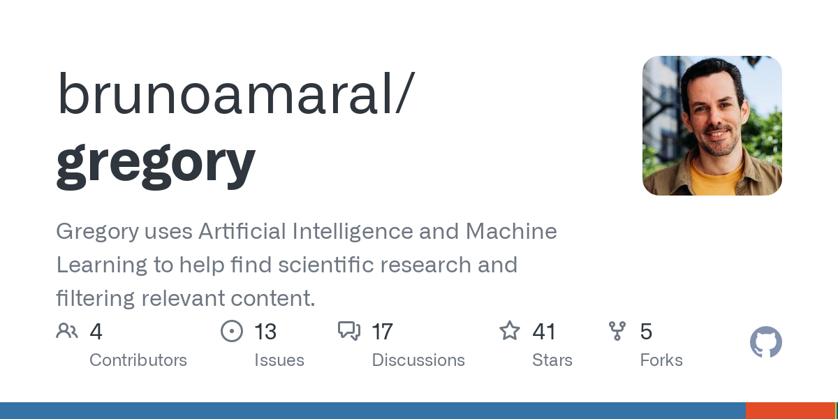 Brunoamaral/gregory: Gregory uses AI to help find scientific research