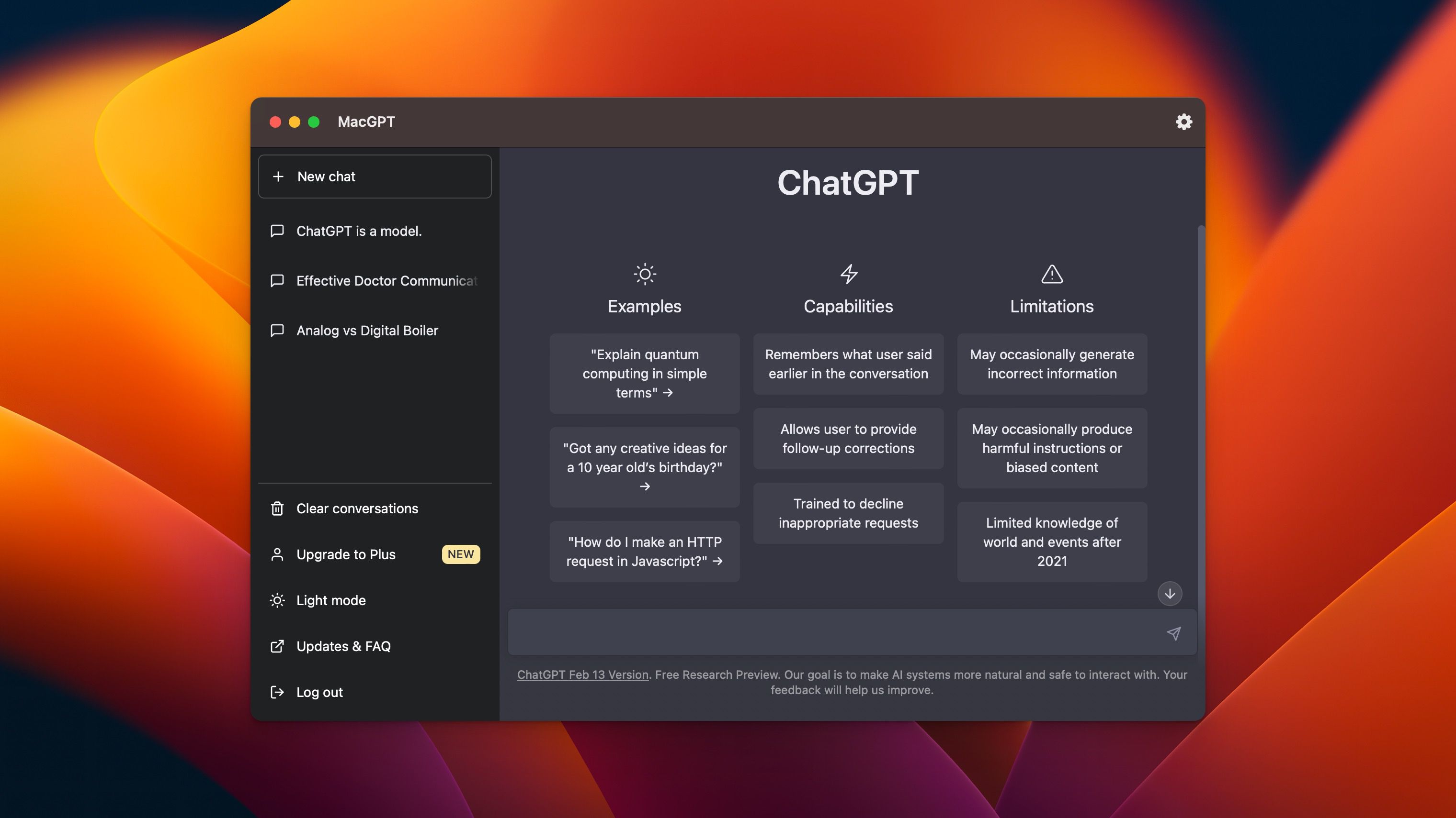 How to Access ChatGPT From Your Mac&#39;s Menu Bar