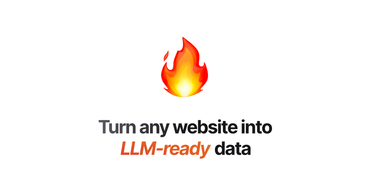 Turn entire websites into LLM-ready data